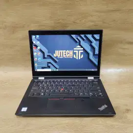 Laptop Lenovo Thinkpad touchscreen+layar lipat Core i5 Gen 8  Ram 16GB