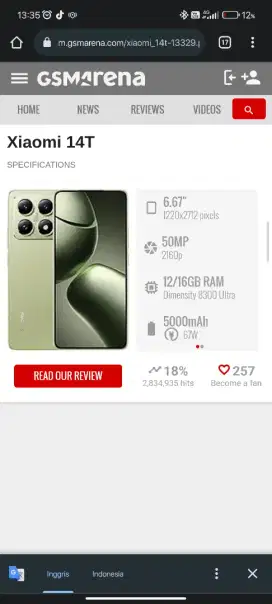 Dijual Xiaomi 14T 12/512 mulus garansi masih aktif jarang dipakai