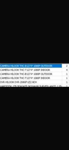 Dijual Cctv 8 kepala merek hik vision