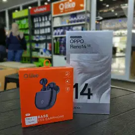 OPPO RENO 14 5G SISA 1 UNIT KHUSUS HARI INI GRATIS ENCOAIR 4