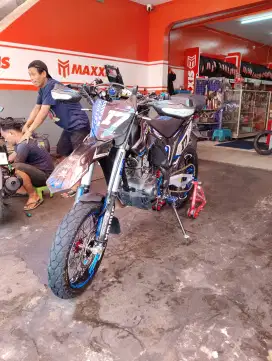 Crf 150 L modif touring ganteng
