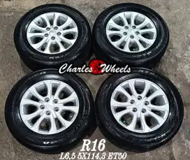 Jual velg oem terios + ban r16 5x114,3 grandmax luxio ertiga carry dll