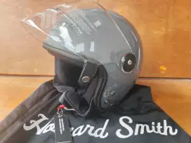 Helm Howard Smith Jetter Retro Modern Grey Uk. XL