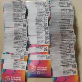 Ready perdana three (3) murahhh isi 3gb