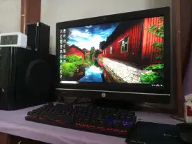 Pc editing All in one (AIO) HP / intel core i5 gen4 + ram 8gb + lcd 22