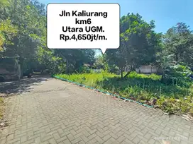 Jual Tanah Utara Kampus UGM Jalan Kaliurang Yogyakarta