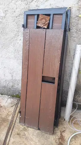Pagar rumah subsidi lipat