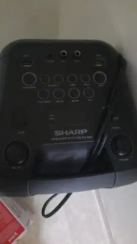 Sharp speaker ada mic
