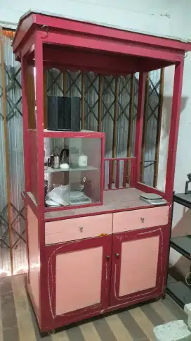 Jual gerobak kayu jati belanda