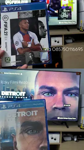 BD Fifa 21 dan Detroit Become Human PS4
