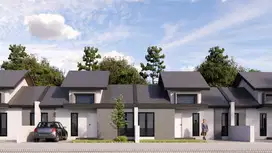 600 meter Polsek Melati, Rumah Cluster Murah Lingkungan Asri