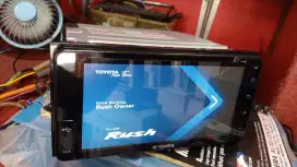 Hu panasonic original Toyota rush tahun 2020 miracast