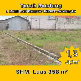 Tanah Bandung Cicalengka 300 Meter Dari Kampus & RS UNISBA