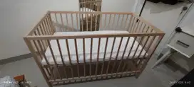 Jual cepat ranjang bayi SNIGLAR dari IKEA Kondisi Bagus Jarang Dipakai