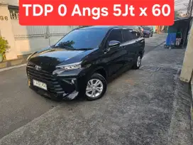 TDP 0 Angs Termurah All New Avanza E 2024 Metic Hitam Low Km Rasa Baru