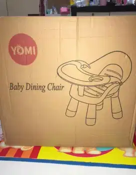 KURSI MAKAN BAYI YOMI WARNA PINK NEW