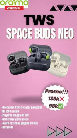 Tws Space Buds-Oraimo