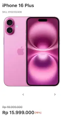 Iphone 16 plus 128GB