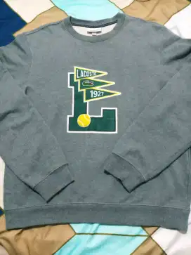 LACOSTE Crewneck Ori Likenew Gucci Lv Louis Vuitton Nudie Boss Fred