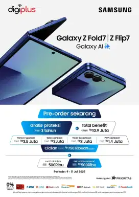 PREORDER SAMSUNG Z FOLD 7 & FLIP 7