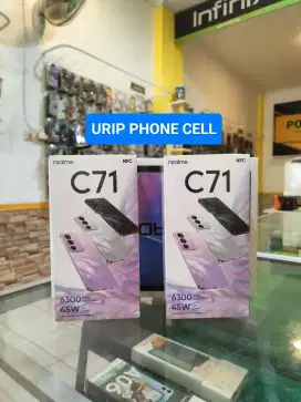 Realme C71 6/128 promo+bonus cash & credit garansi Resmi