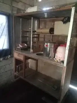 Di jual etalase bekas mie ayam