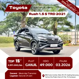 TOYOTA RUSH 1.5 S TRD 2021