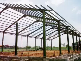 Kontruksi rumah / konstruksi gudang / kontruksi baja / konstruksi besi