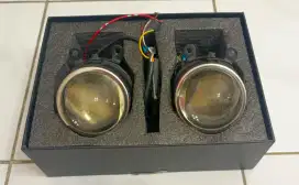 Biled projector foglamp 3 inch IPH GTR. Warna putih lowbeam&highbeam.