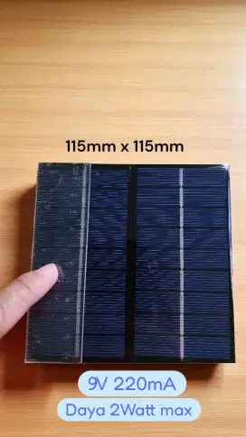 Panel surya mini 9 Volt 2 Watt