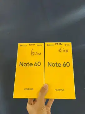 Realme Note 60 6/128 new garansi resmi