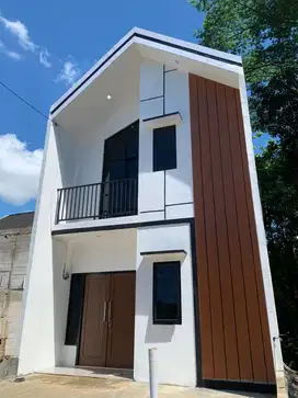 Rumah Kokoh Terpercaya Dan Termurah Sejagat Dua Lantai Free Design SHM