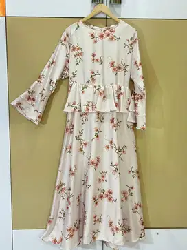 [RKN-005O] Premium Preloved Gamis Bunga