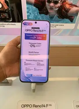 Oppo Reno14 F 5G (cicilan TANPA DP)