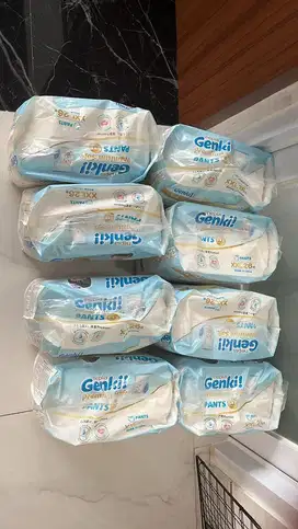 Jual Pampers Genki Nepia Ori / Asli XXL Pants @18 pcs, ada 7 box