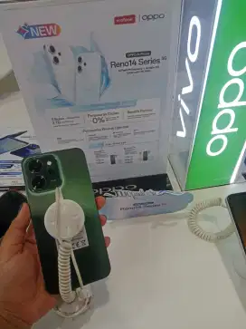 Promo cicilan 0% Oppo Reno 14 5G free 2x cicilan cukup KTP aja
