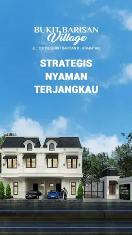 Komplek bukit barisan village jalan tertib - bukit barisan II