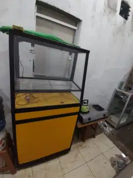 Etalase chiken kondisi baru