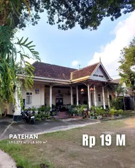 Dijual Rumah Klasik Super Antik di Lingkungan Kraton