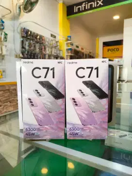 Realme C71 Nfc 8/128 promo+bonus cash & credit garansi Resmi