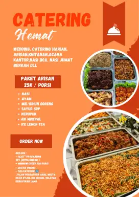 Catering 25.000/Porsi