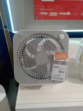 KELS 3IN1 FOLD USB ECHARGERABLE FAN WHT