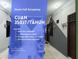 Jual Kost Kemanggisan – Full Isi, Untung Rp350Jt/Tahun!