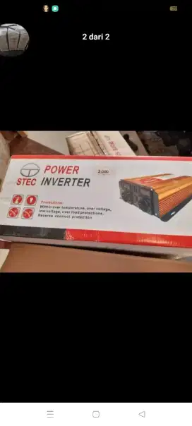 Ready inverter 2000watt 24v