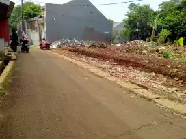Tanah 84M³ Deket jln raya Kranggan Cibubur akses truk