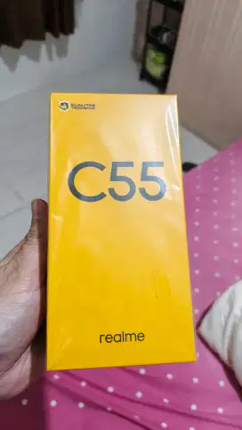 Handphone hp Realme C55 dus, kabel, charger masih ori