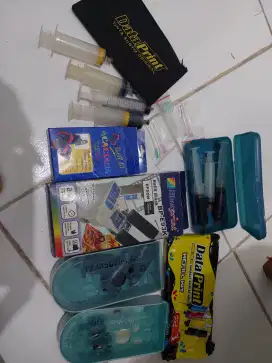 Refill tinta set bekas epson canon