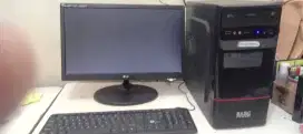 CPU DAN MONITOR LCD