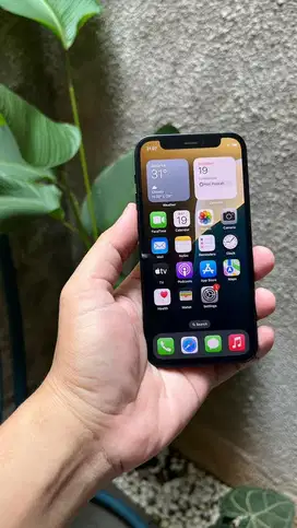 iPhone 12 Mini Black 128gb Ex iBox Kondisi Original Belum Bongkar