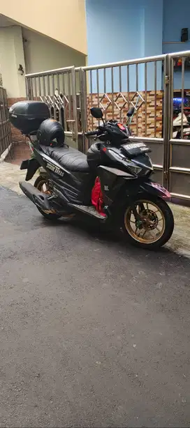 Honda Vario 150 tahun 2017 warna hitam
